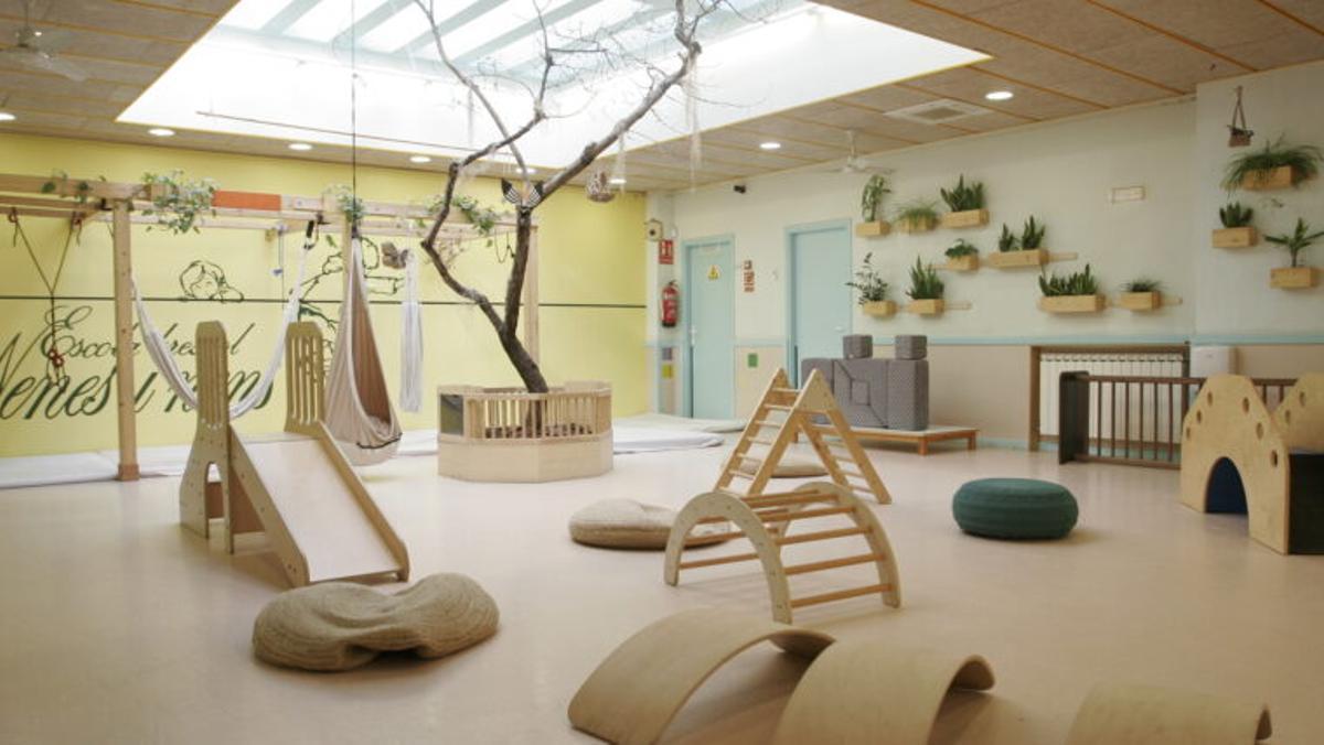 Espacio de juego de la Escola Bressol Municipal Nenes i Nens