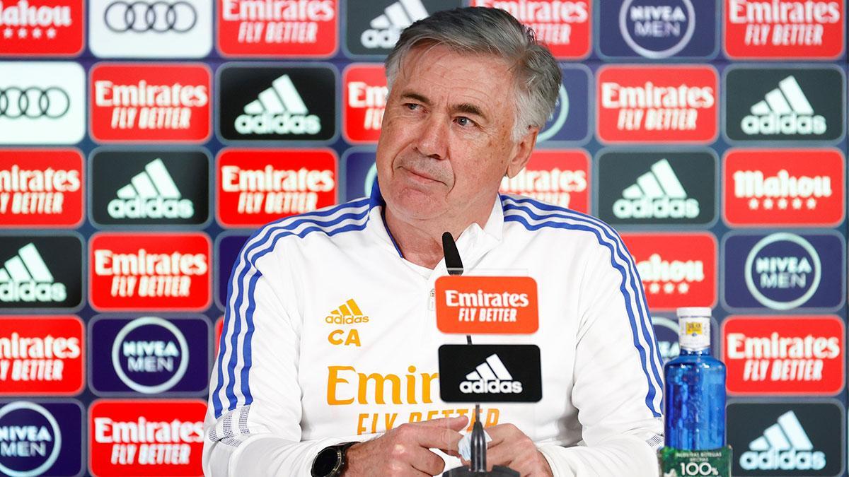 Ancelotti: "El plan para Courtois es que esté listo para el domingo"