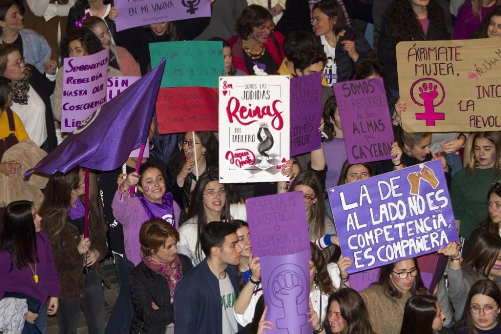 Manifestación del 8-M en Cartagena