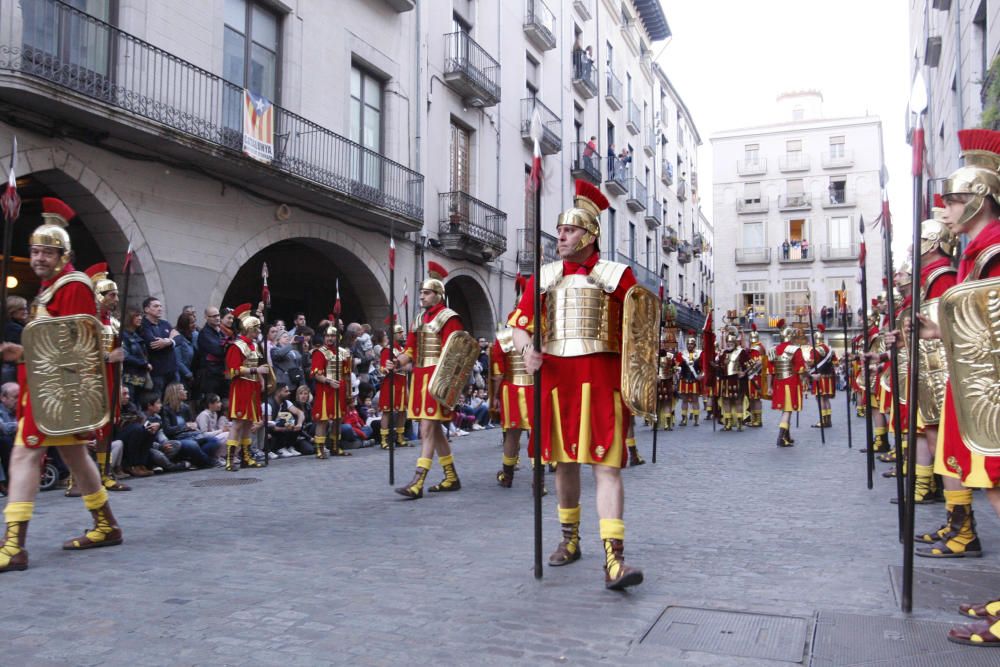 Entrega del pendó dels Manaies de Girona