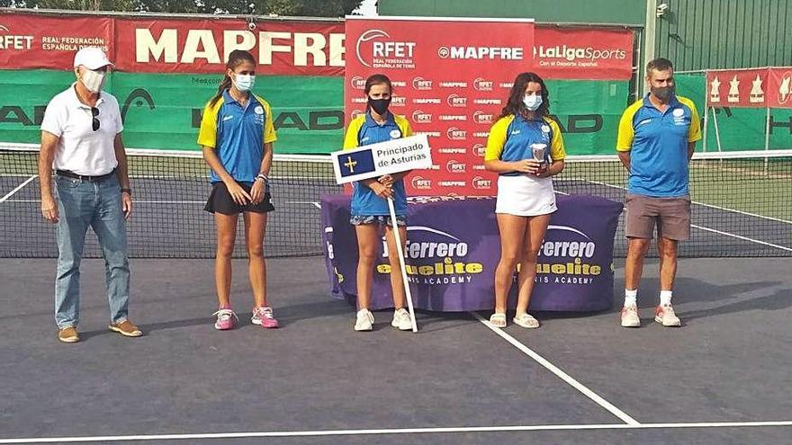 Asturias, campeona de España infantil femenina de tenis