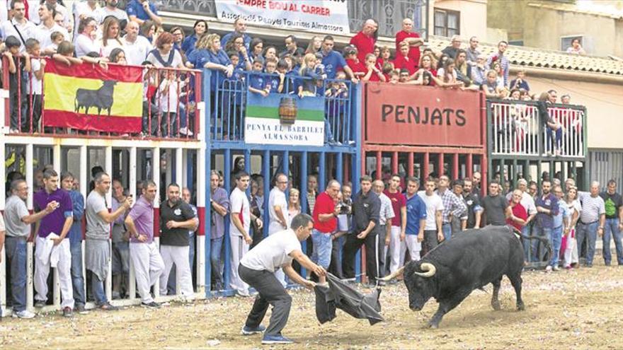 Las peñas proponen más medidas de seguridad en el ‘bou al carrer’