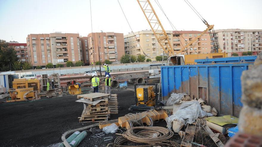 Las obras para la llegada del AVE y el soterramiento de las vías.