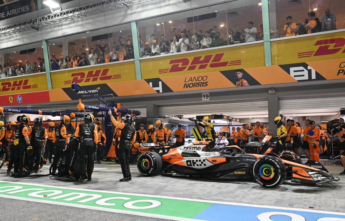 El GP de Singapur de Fórmula 1, en imágenes