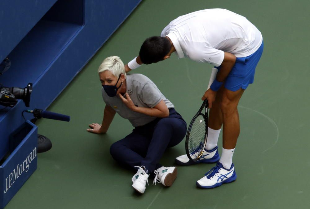 Las disculpas y la descalificación de Djokovic