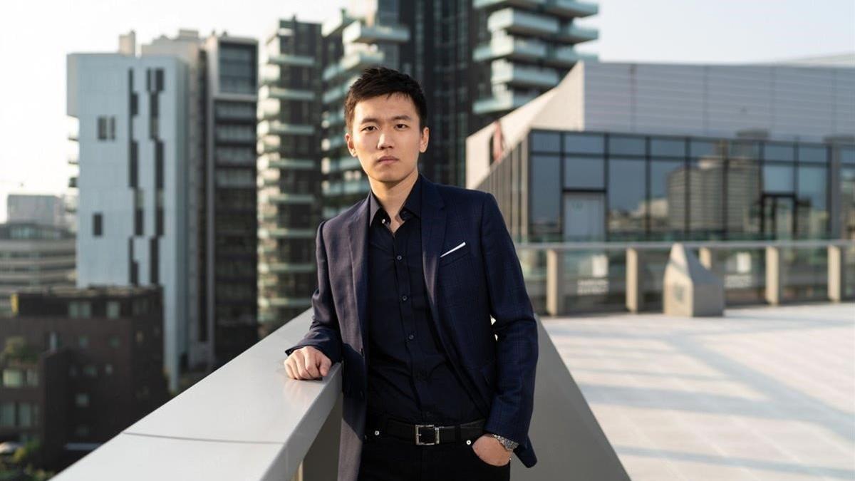 Steven Zhang, en una foto promocional para anunciar su ascenso a la presidencia del Inter.