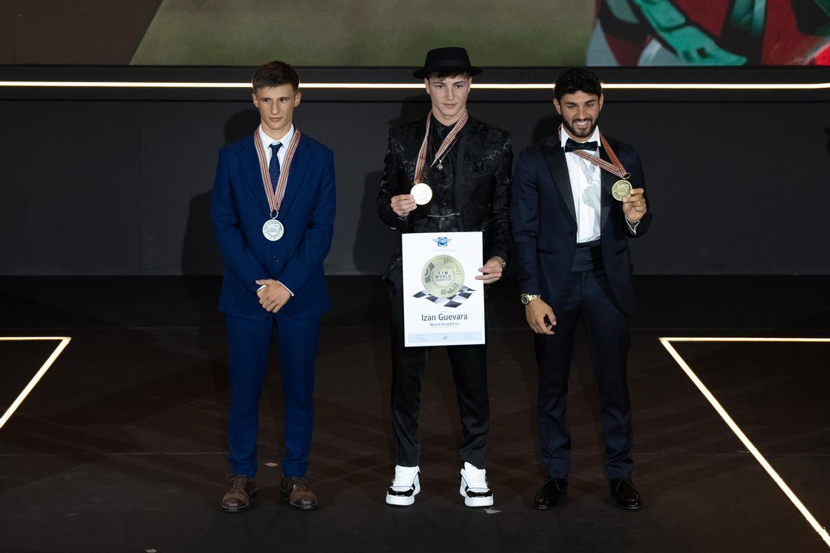 Gala de los campeones de MotoGP 2022 en València