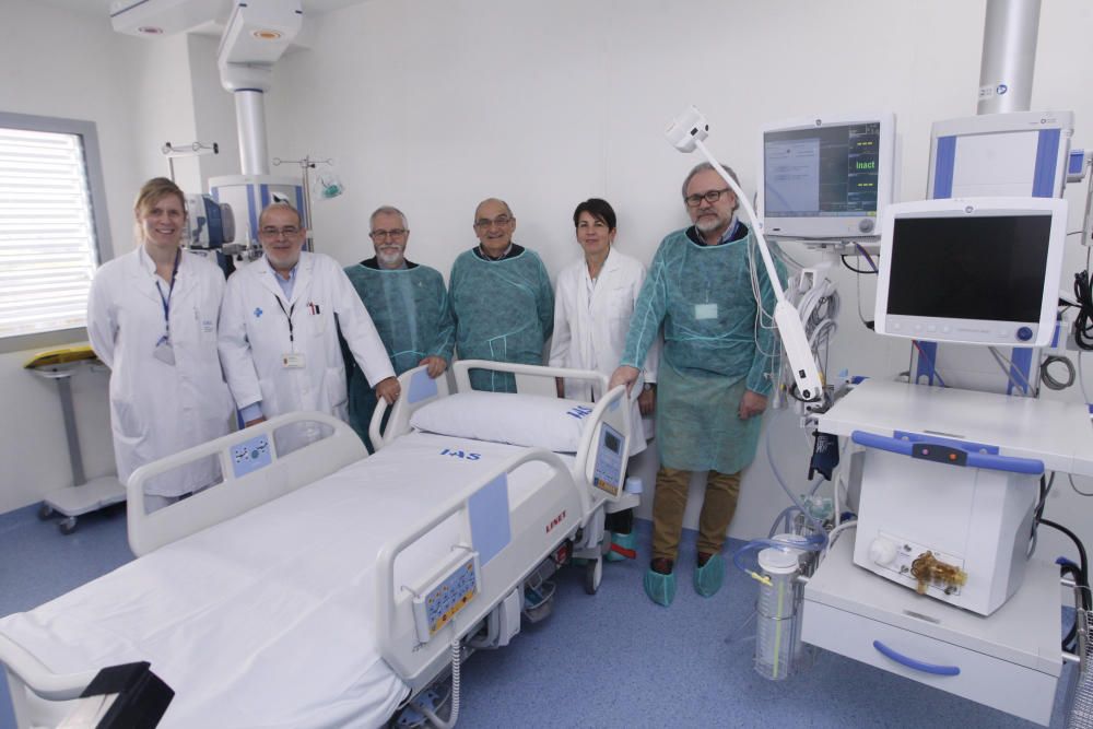 La Unitat de Cures Intensives de l''hospital Santa Caterina