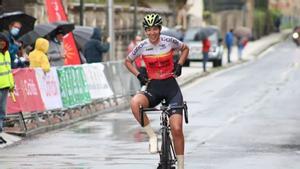 Estela Domínguez, con el uniforme de la selección española.