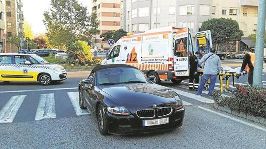Tercer atropello en cinco días en un paso de peatones de Cáceres