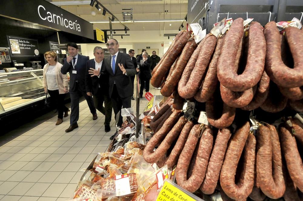 Inauguración del Carrefour de Mieres