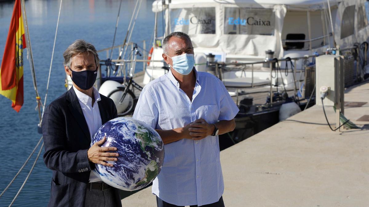 El velero Íbero III invita a conocer el "lado humano" de la primera vuelta al mundo