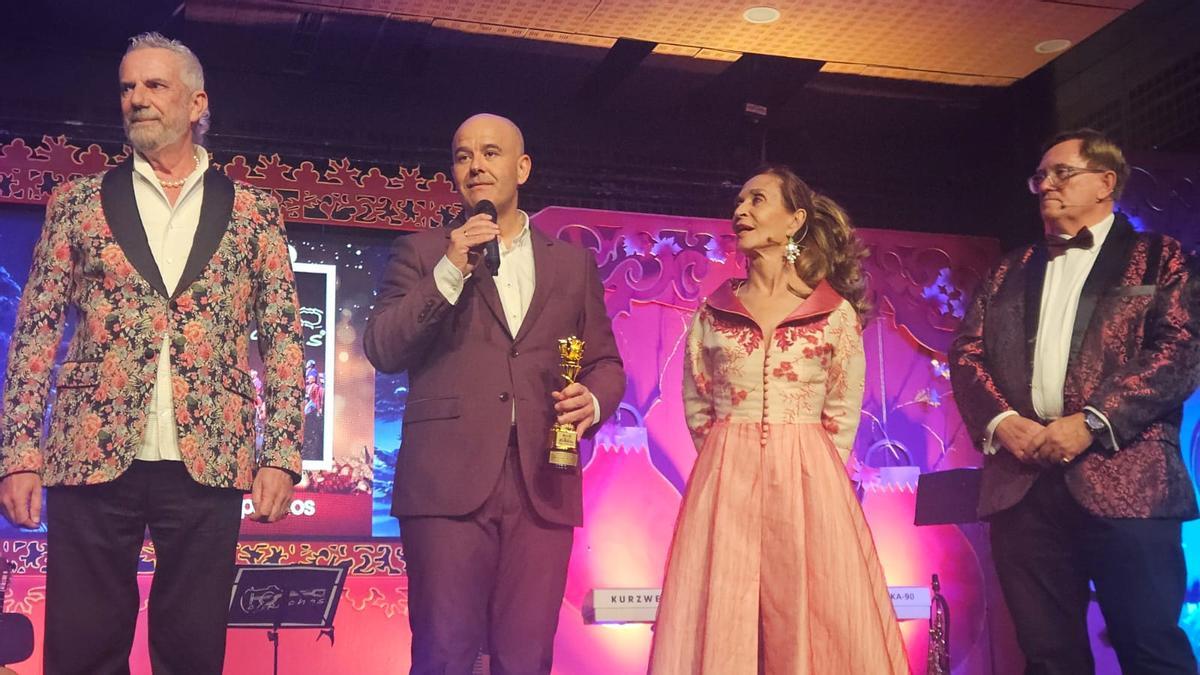 El cordobés Grupo Capachos, premiado como Mejor Grupo Musical de 2025.