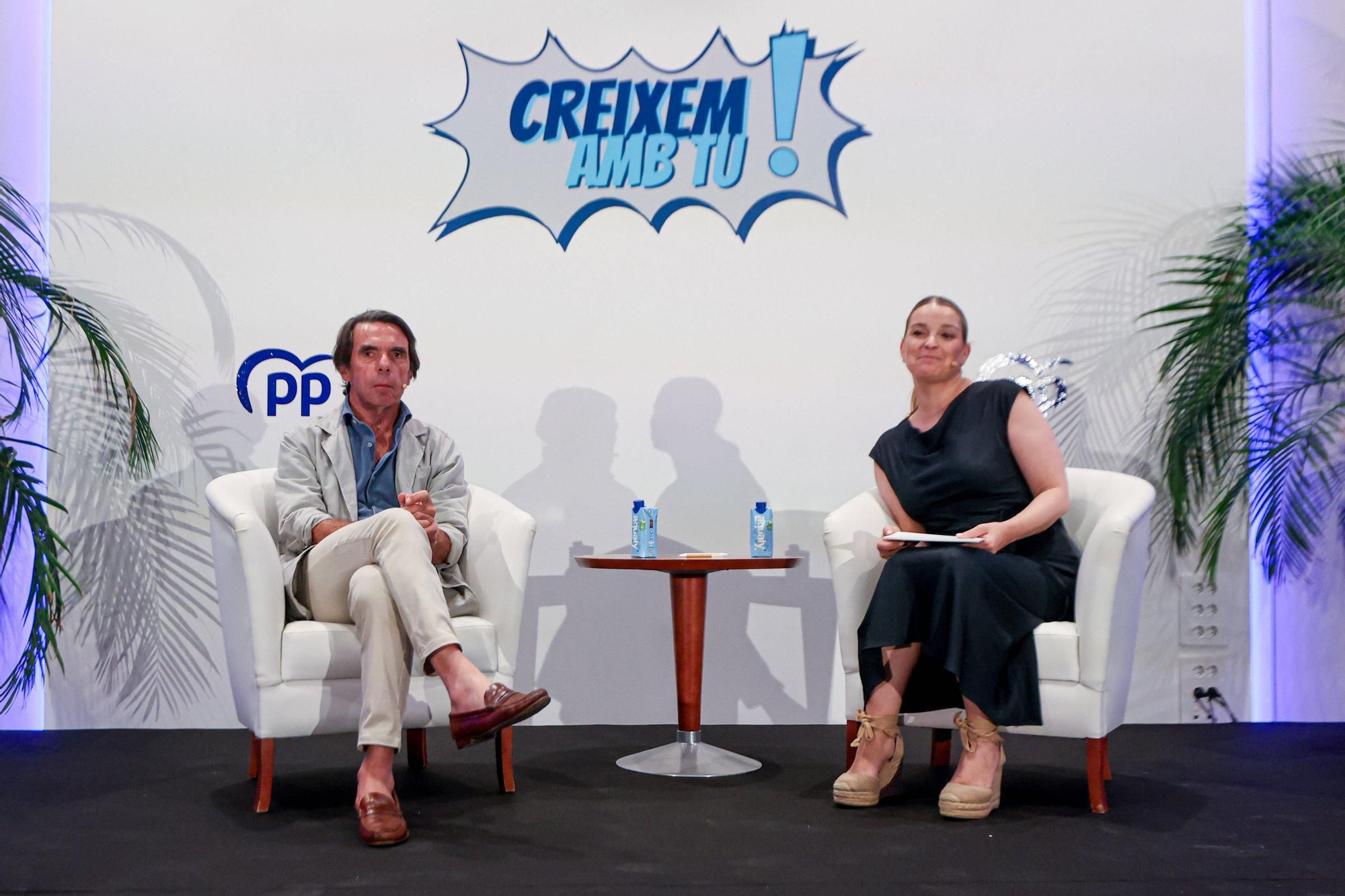 Aquí están las imágenes de José María Aznar en la Conferencia Política del PP de Ibiza
