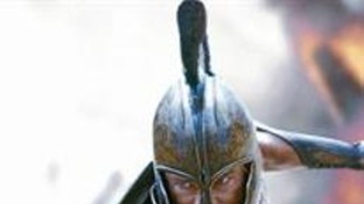 Una imagen de la recreación cinematográfica de la guerra de Troya.