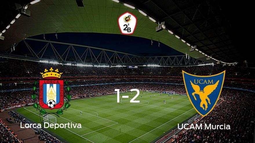 El UCAM Murcia se queda con los tres puntos después de derrotar 1-2 al Lorca Deportiva