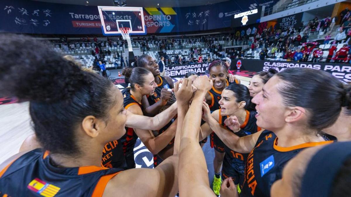 Valencia Basket busca este sábado el pase a la final de la Copa de la Reina