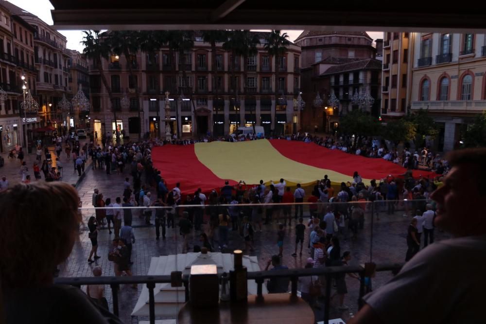 Acto del PP en la plaza de la Constitución