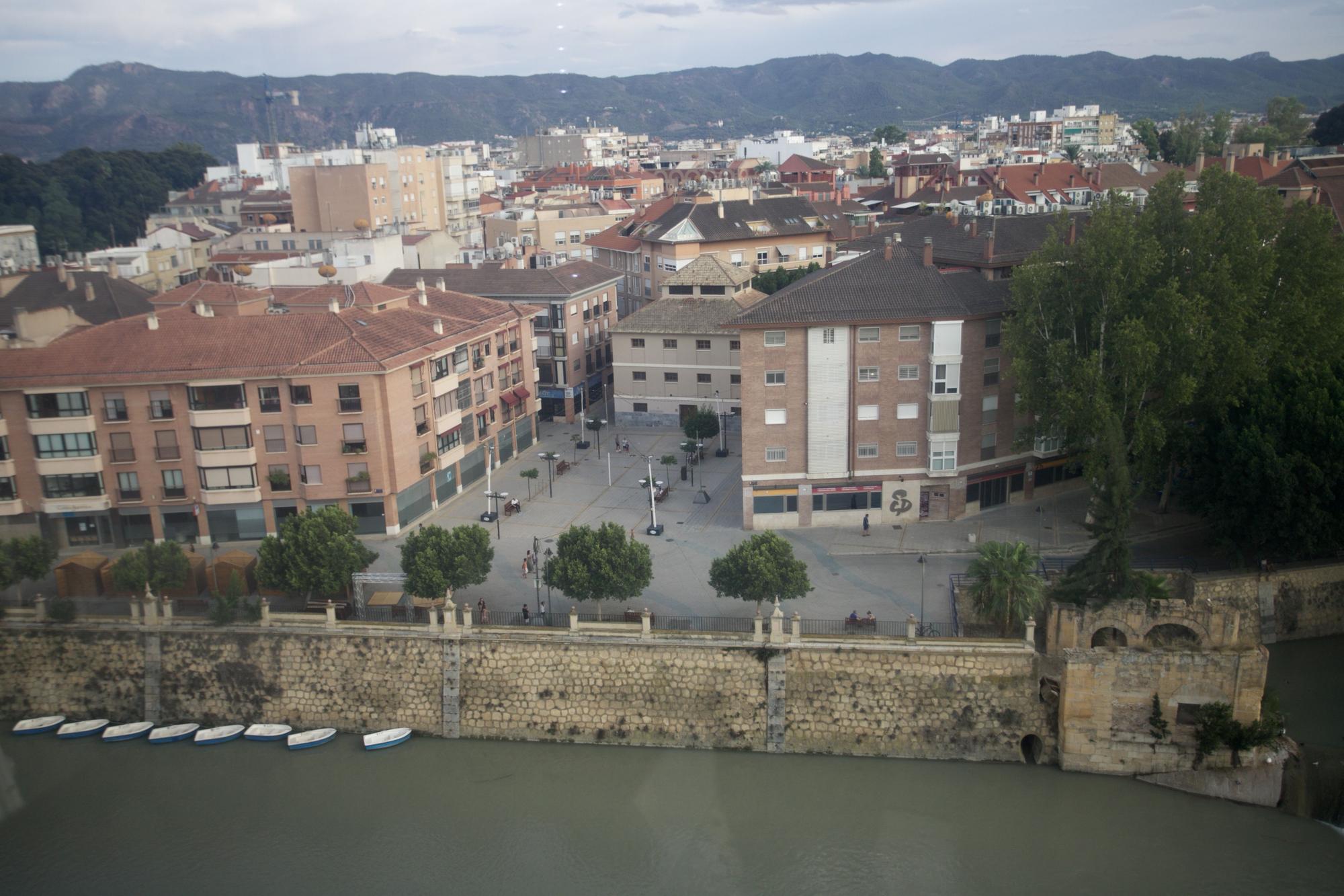 Las vistas de la noria de Murcia