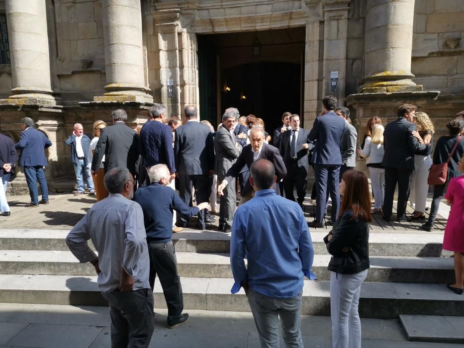 Rajoy acude al funeral en Pontevedra de Consolación Mon