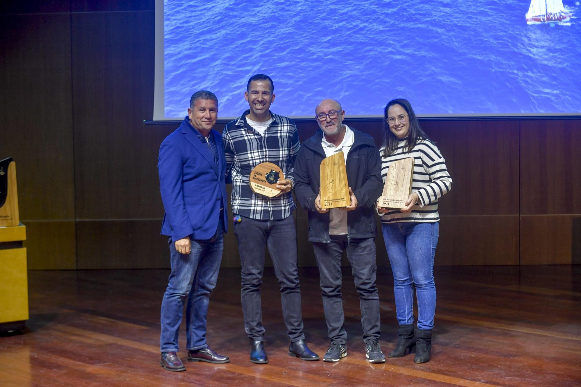 Vela latina: gala de entrega de trofeos y reconocimientos