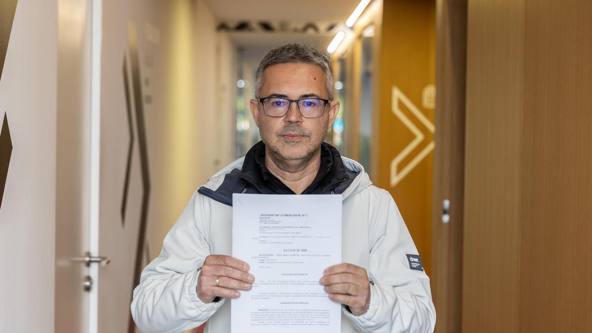 Un empresario de Alicante relata como La Ley de Segunda Oportunidad le ha enoxerado de pagar una deuda