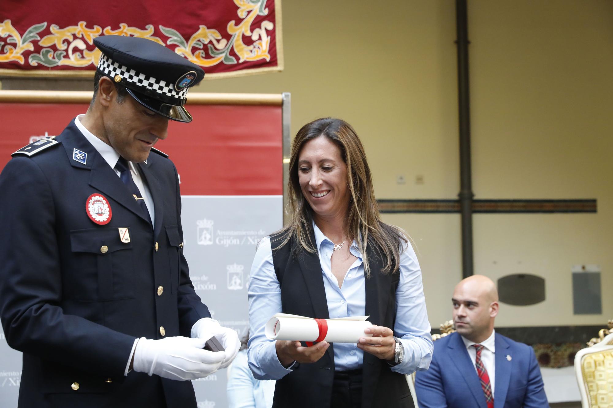 EN IMÁGENES: Así fue la fiesta de la Policía Local de Gijón