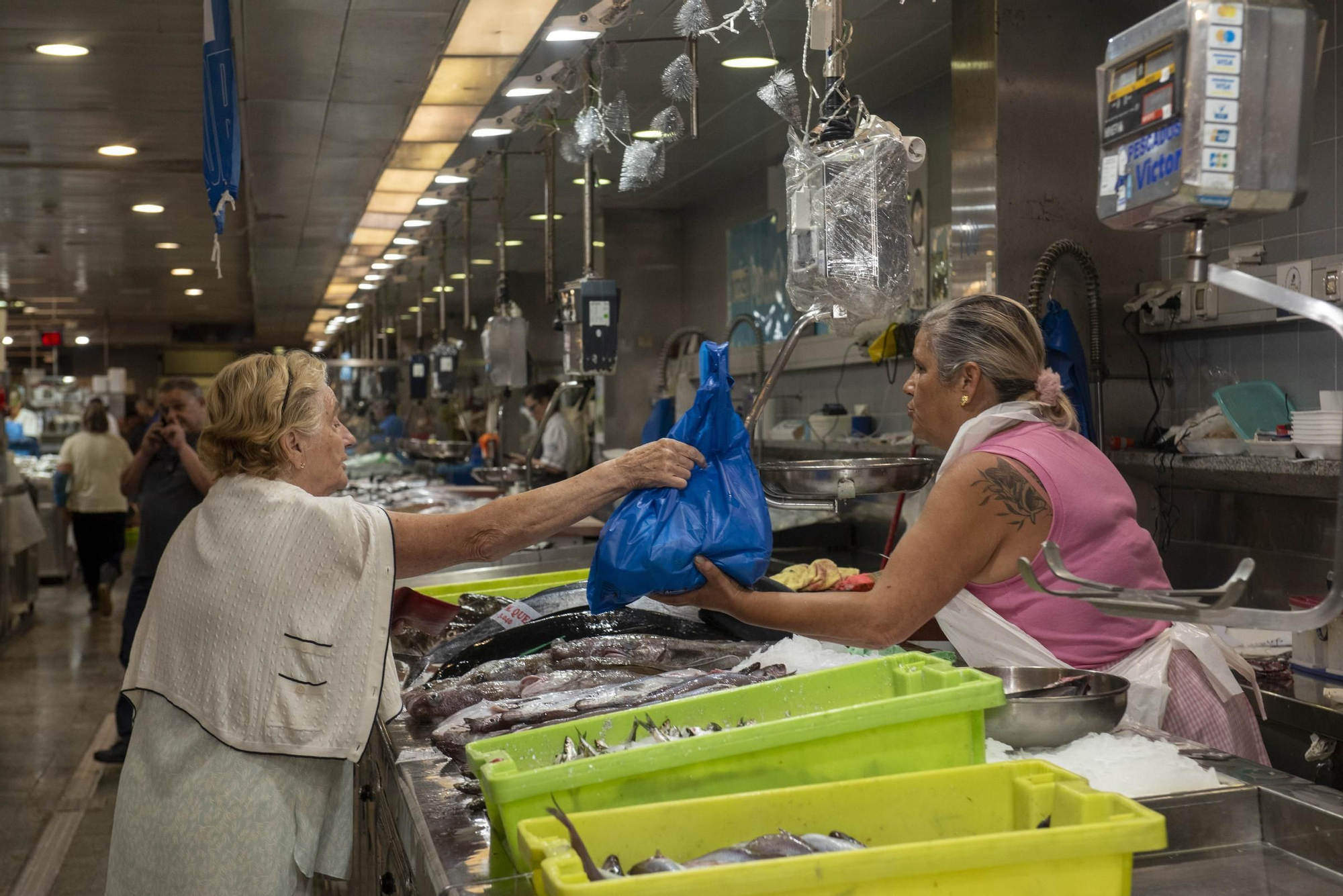El pulpo gallego vuelve a los mercados de A Coruña tras tres meses de veda