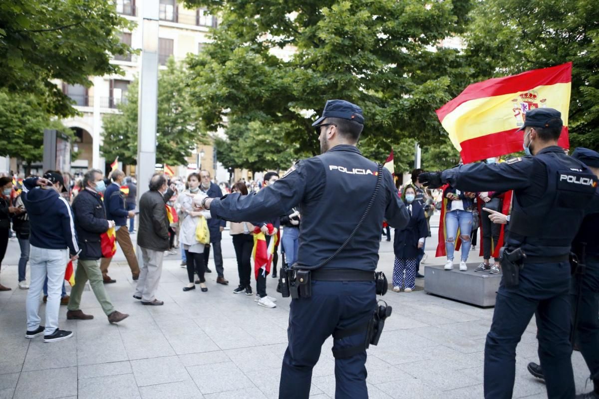 Cacerolada contra el Gobierno en Zaragoza