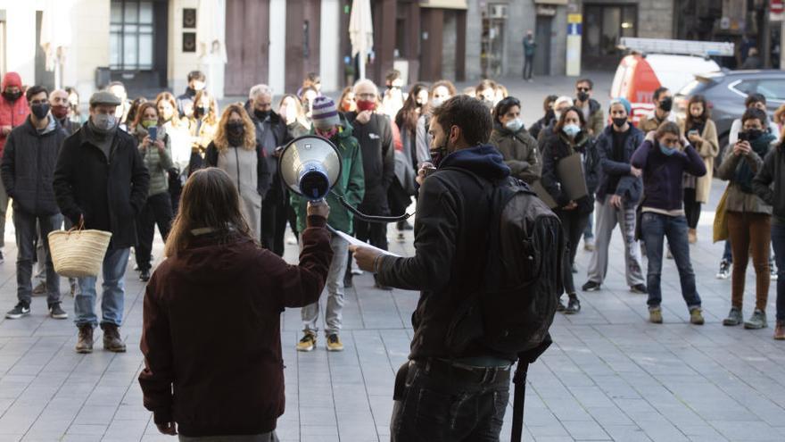 La trobada ha tingut lloc a la plaça Major