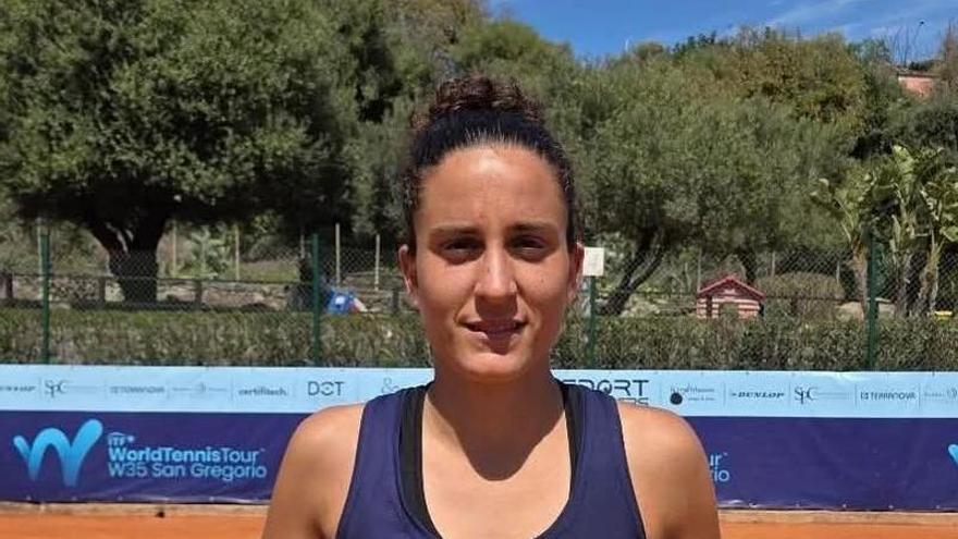 Ángela Fita se proclama subcampeona del torneo ITF San Gregorio de Catania