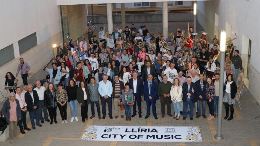 Llíria rep l&#039;any nou amb música