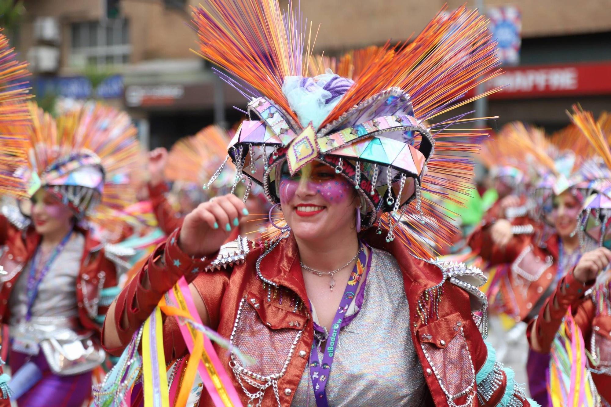 El Gran Desfile del Carnval de Badajoz, en imágenes.