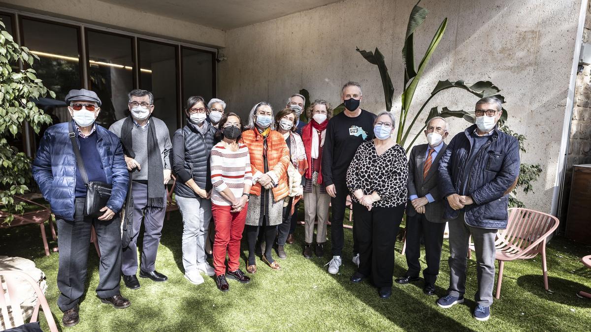 El director Liebreich con los abonados