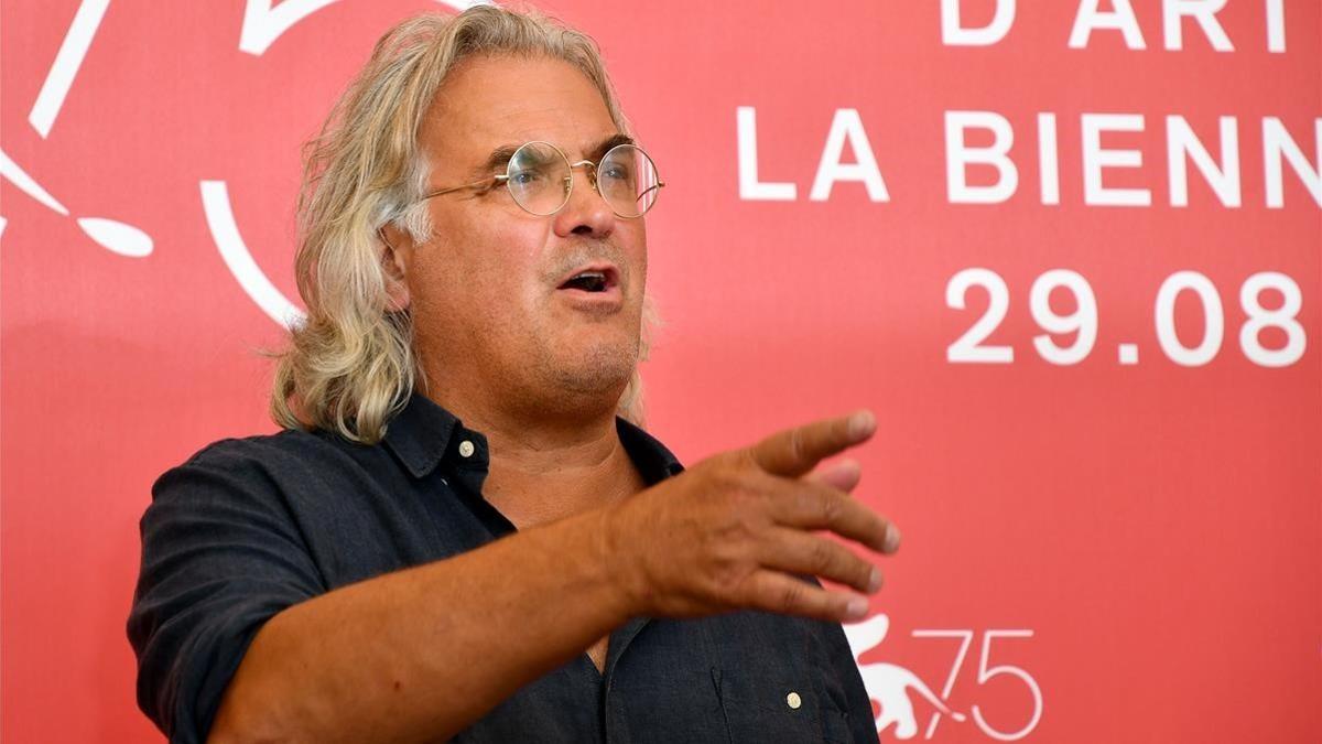 Paul Greengrass, en la presentación de '22 de julio' en Venecia