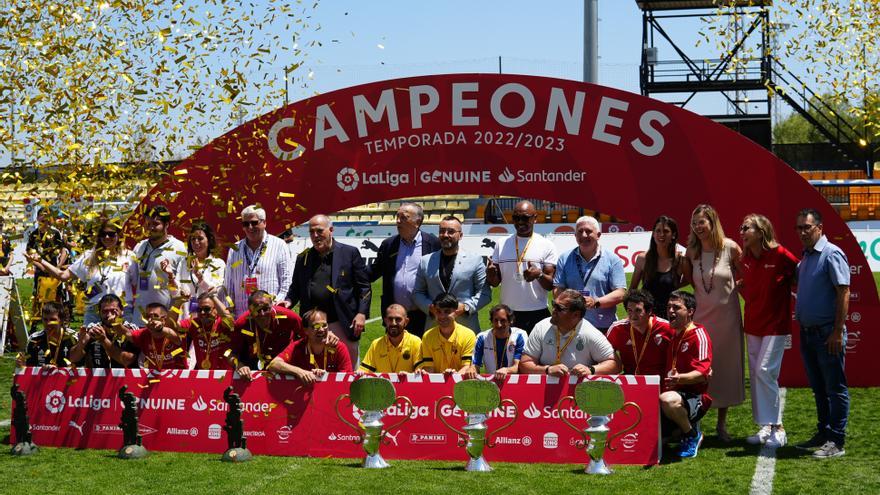 El EDI del Villarreal concluye a lo grande LaLiga Genuine con Javier Tebas como maestro de clausura