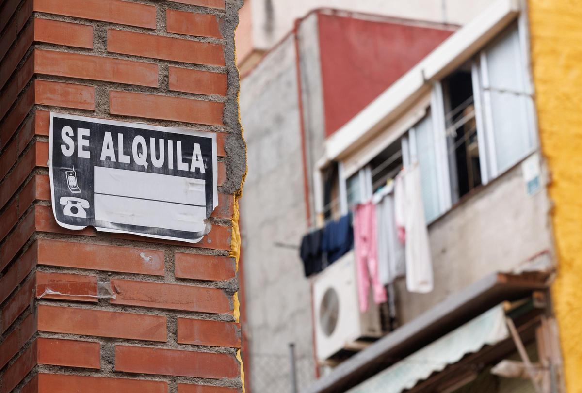Foto de archivo de una vivienda en alquiler.