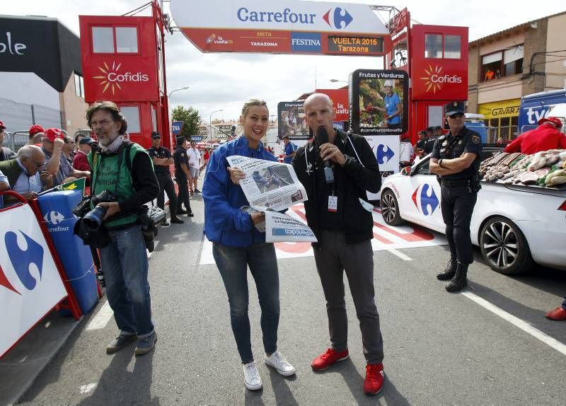 La vuelta pisa fuerte Aragón