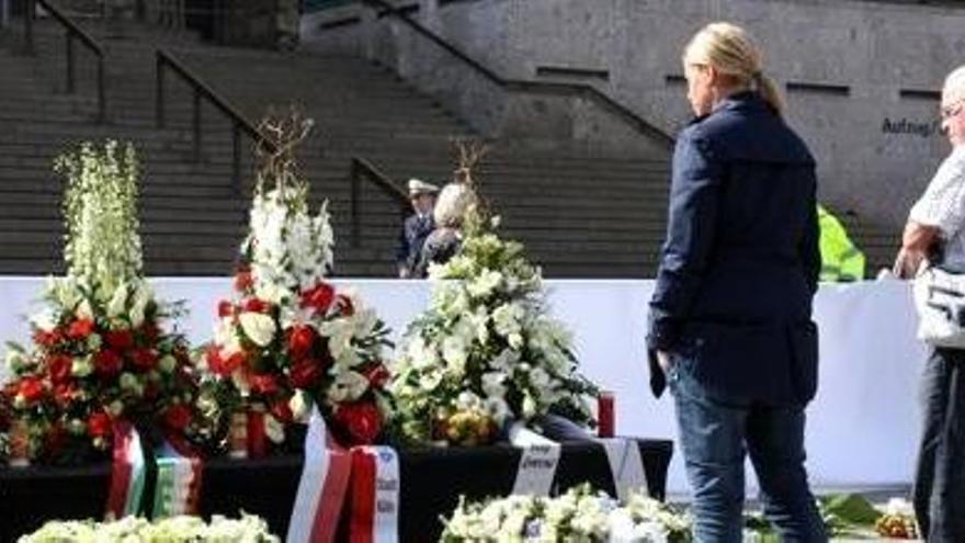 Emotiu comiat a les víctimes de Germanwings a Colònia.