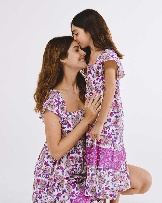 Vestidos con estampado de flores para mayores y niñas, de Ba&amp;sh