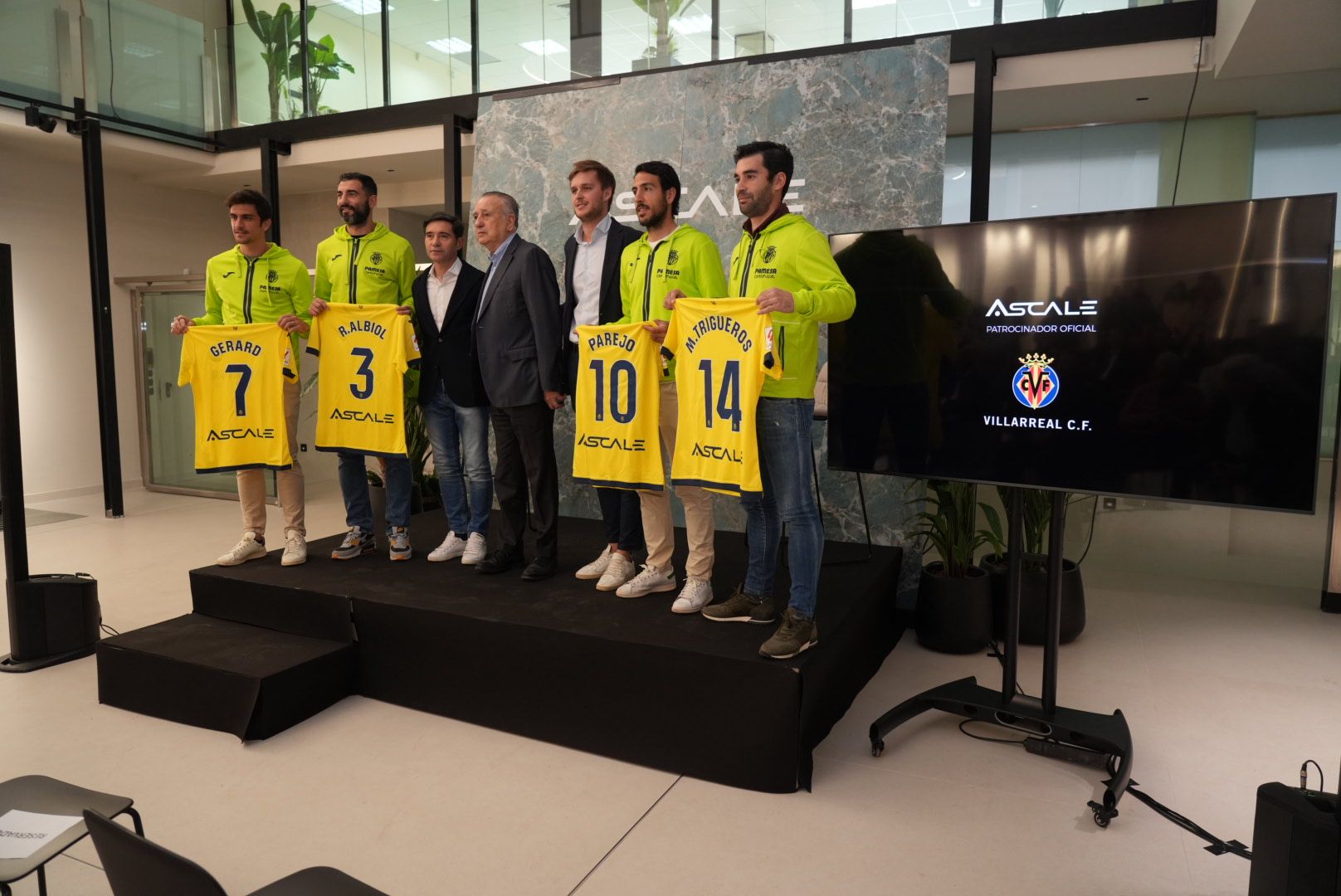 Ascale, nuevo patrocinador oficial del Villarreal CF