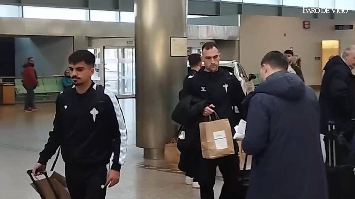 El Celta ya vuela dirección a Varna para enfrentarse al Ludogorets en Razgrad