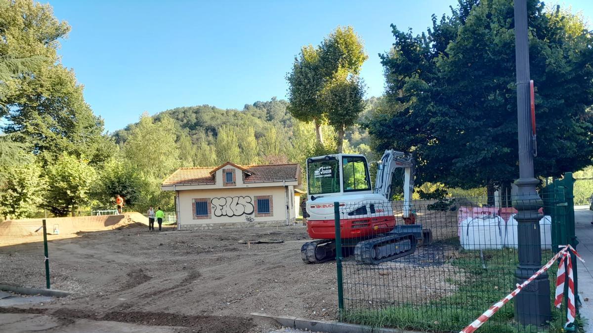 La zona en la que estará el circuito.