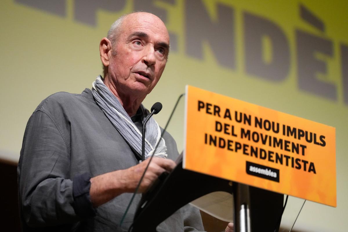 El presidente de la ANC, Lluís Llach.