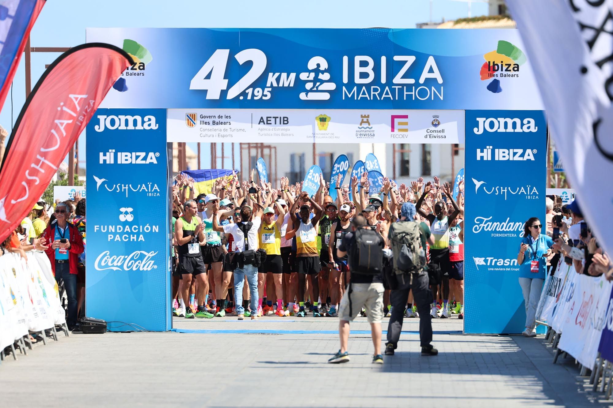 El Santa Eulària Ibiza Marathon, en imágenes