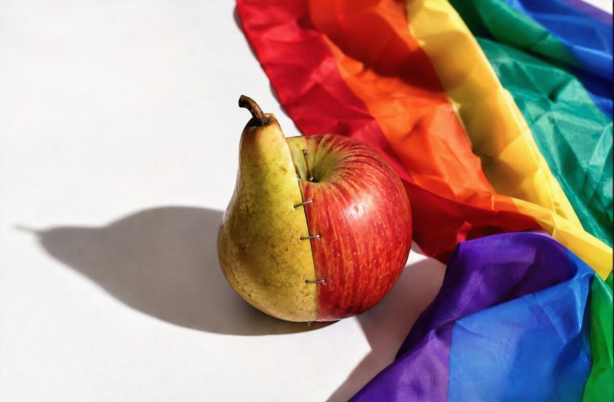 Imaxe de Sergio Martínez gañadora do certame convocado en Ames polo día do orgullo