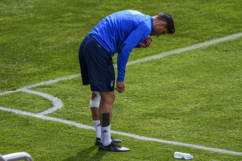 Entrenamiento del Real Zaragoza