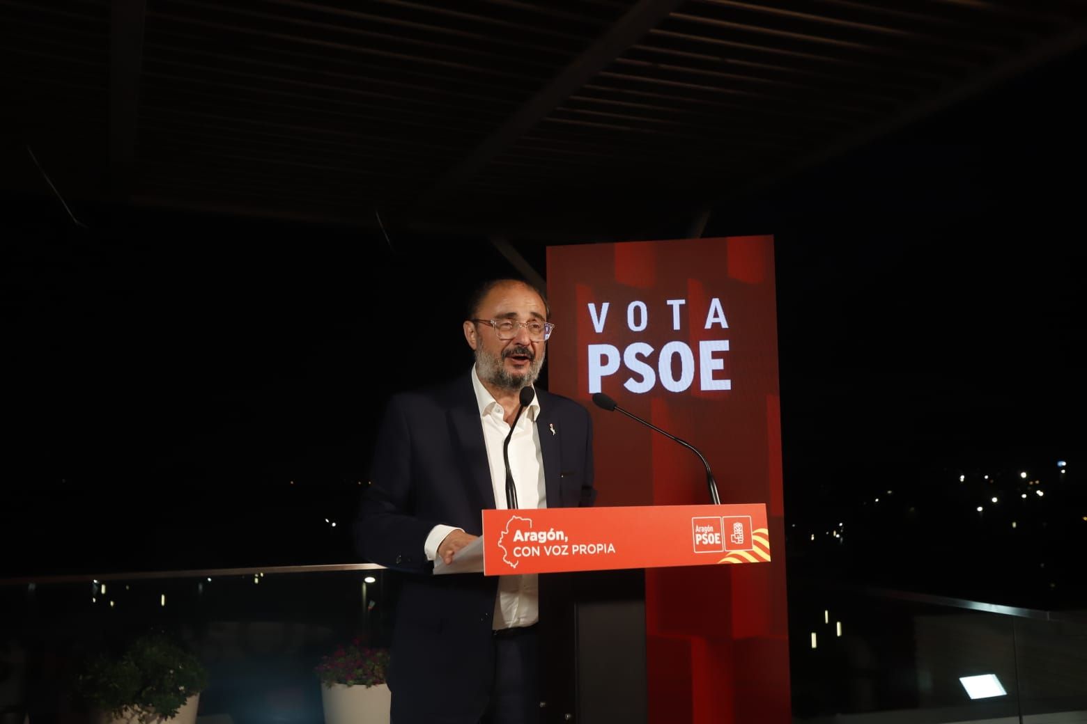 Los partidos cierran la campaña del 28M en Aragón