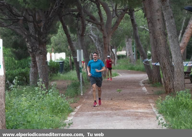 Castellón sale a pasear y practicar deporte