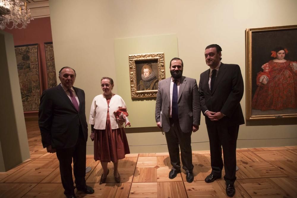 Exposición "El retrato español en el Museo del Prado" en la Quinta de Los Selgas, en Cudillero